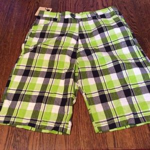 Knuckle Heads plaid shorts